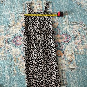 SHEIN sexy comfortable body conscious animal print dress